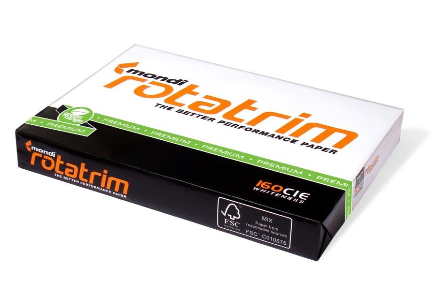 Mondi Rotatrim A3 Printing Paper – 500 Sheets 80gsm – 1 Ream