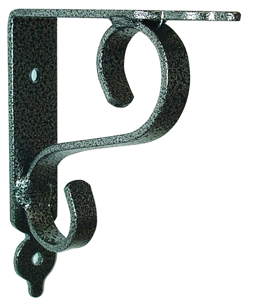 Tuscany Scroll Shelf Bracket – Silvervein (MEDIUM)