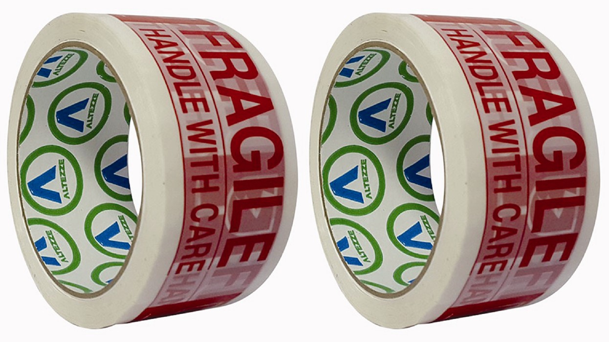 Fragile Tape – 48mm x 50m (2 Pack)