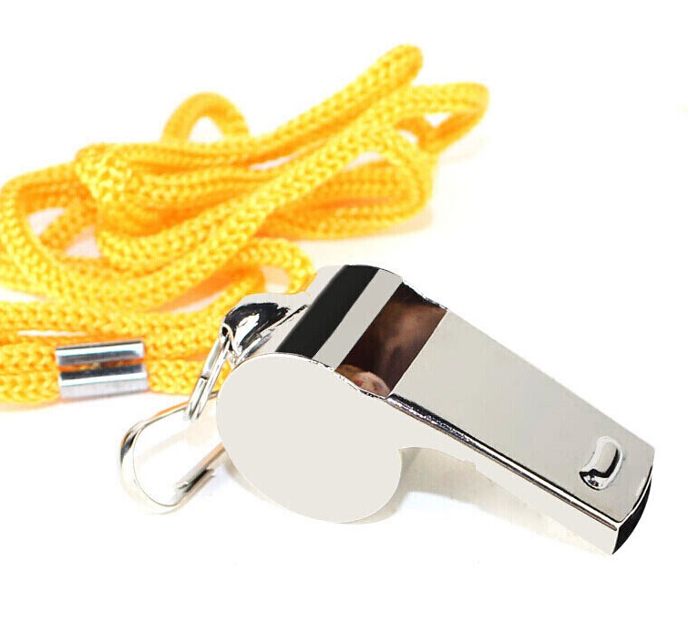 SourceDirect – Whistles – Metal Referee Whistle (Pack of 12)