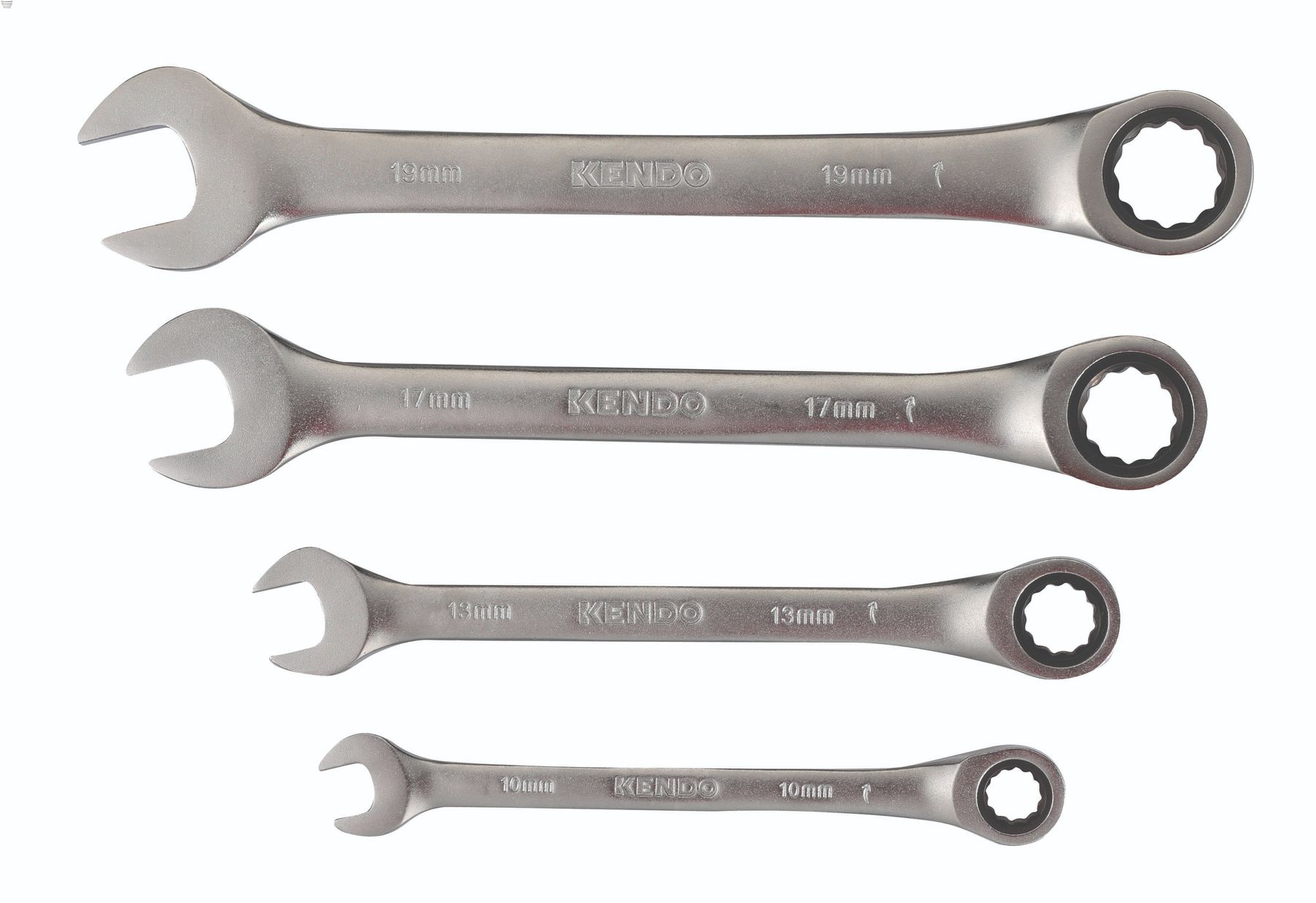Kendo Ratchet Spanner Set – 4 Piece