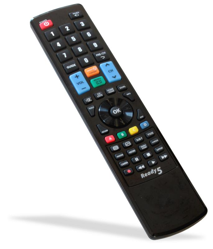 Jolly Line Universal TV Remote for 5 TV Brands