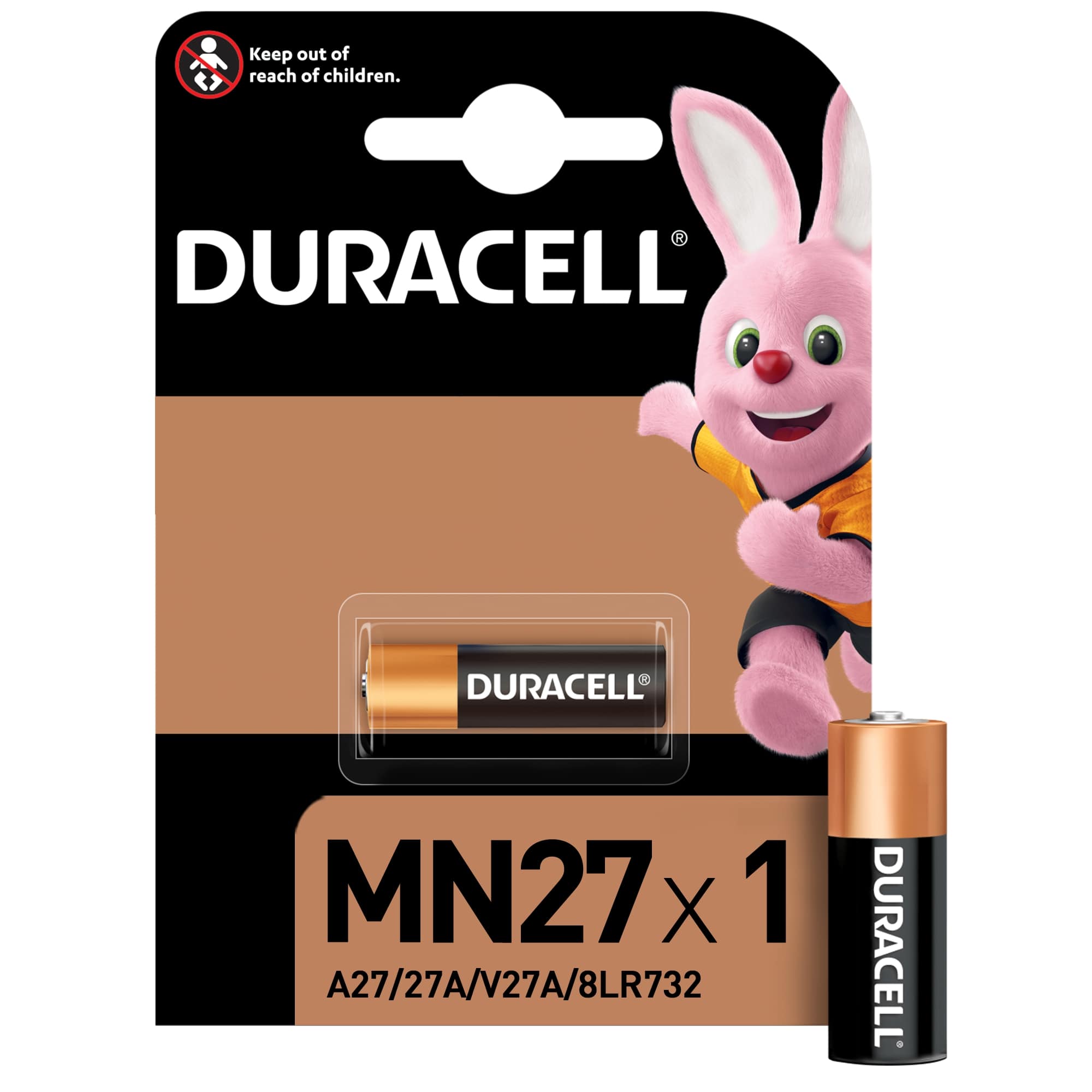 Duracell Specialty Alkaline – MN27 – General Purpose Batteries – 12V