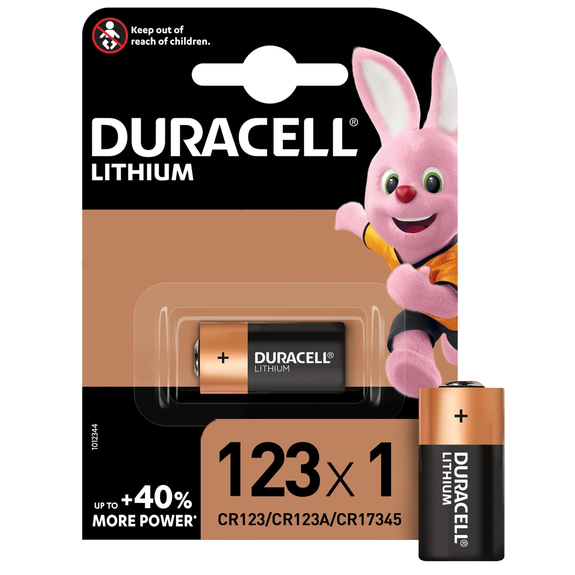 Duracell High Power Lithium 123 Battery 3V (CR123 ) – 1 Pack