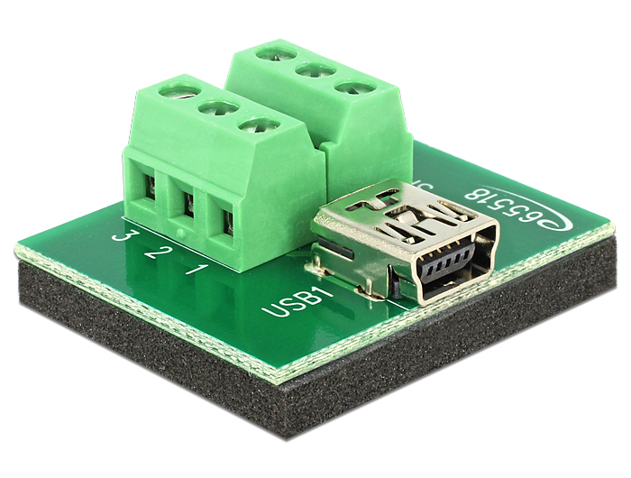 Delock Mini Usb F Terminal Block (65518)