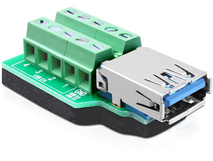 Delock Usb3.0 Af Terminal Block (65370)
