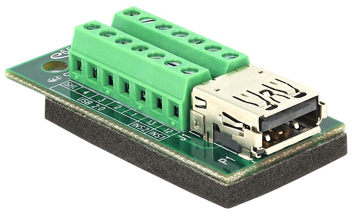 Delock Usb3.1 Af Terminal Block 14p (65562)