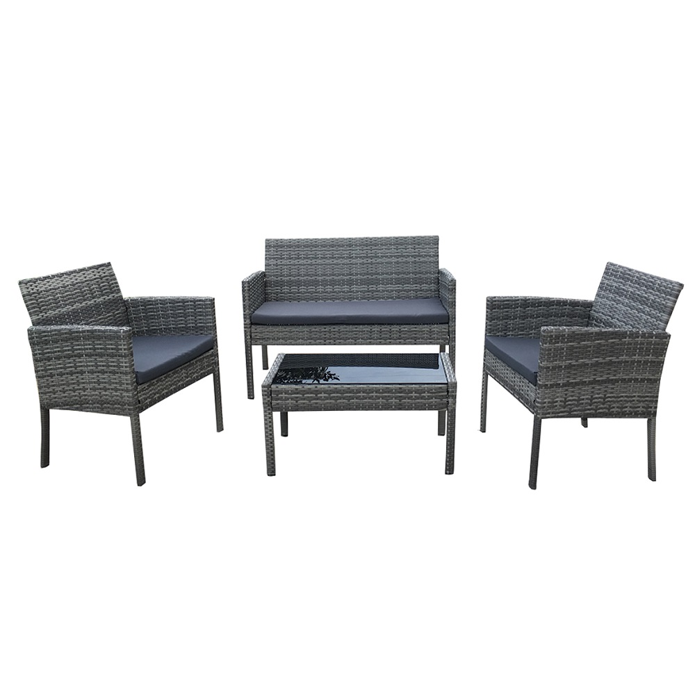 Seagull 4 Piece Rattan Sofa Set