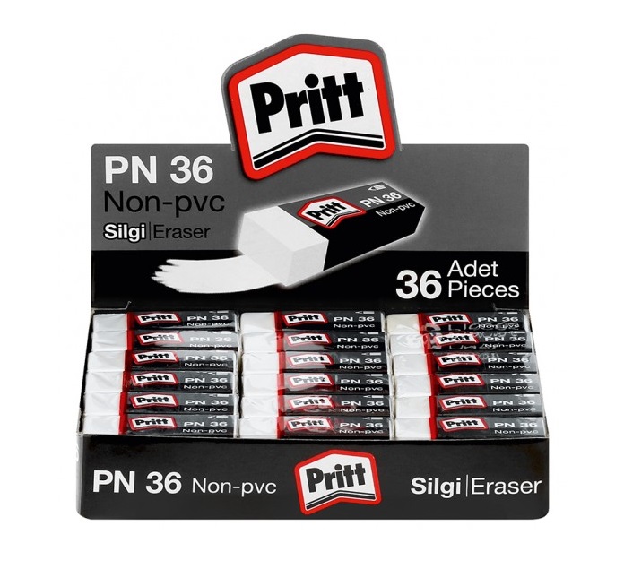 Pritt Erasers – Box of 36