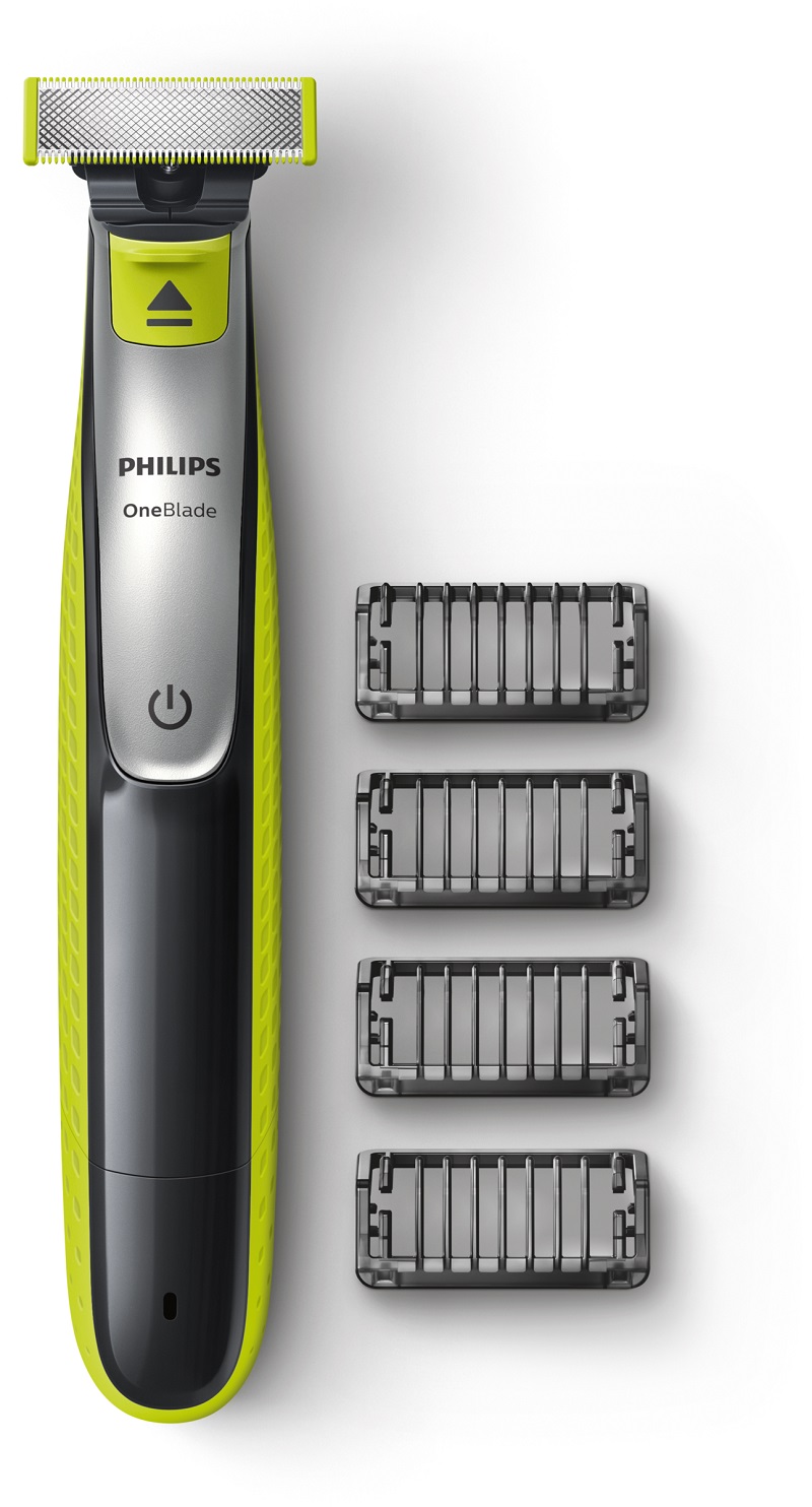 Philips OneBlade with 4 Click on Combs