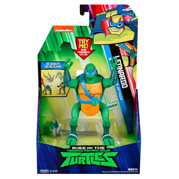 Rise Of Tmnt Deluxe Attack Figures With Sound – Parent