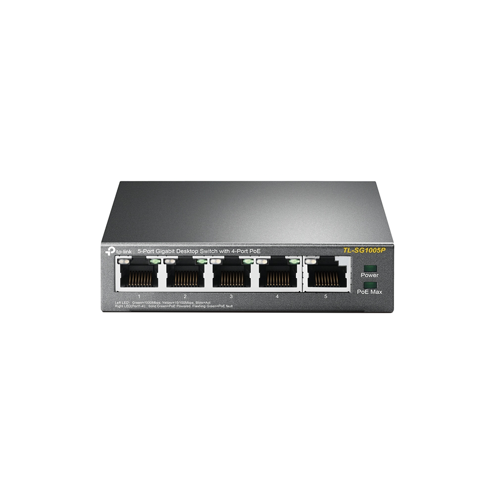 TP-Link TL-SG1005P 5 Port Desktop POE Gigabit Switch