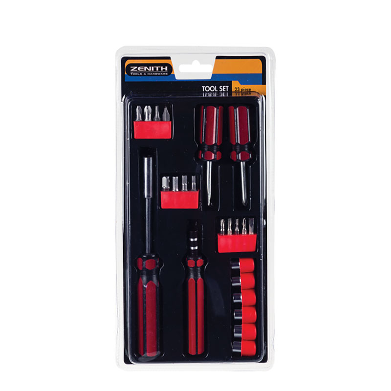 Toolset 23 Piece Blister Pack