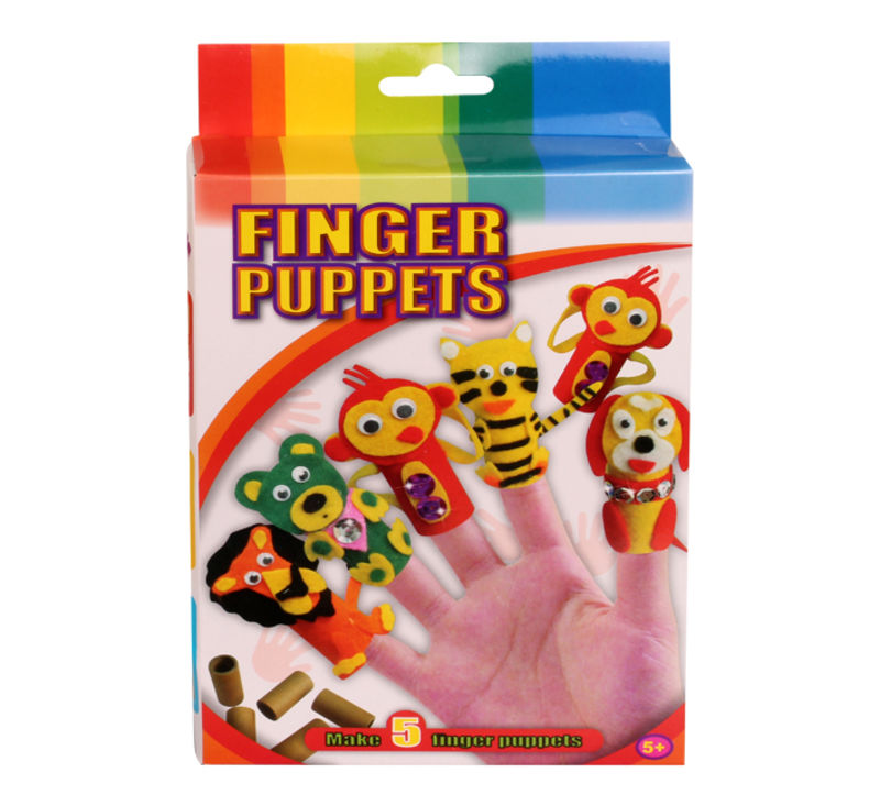 Art & Craft Finger Puppets Set – Set of 5