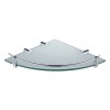 Glass Shelf With Steel Rail – 200mm Glass Shelf With Steel Rail – 200mm
