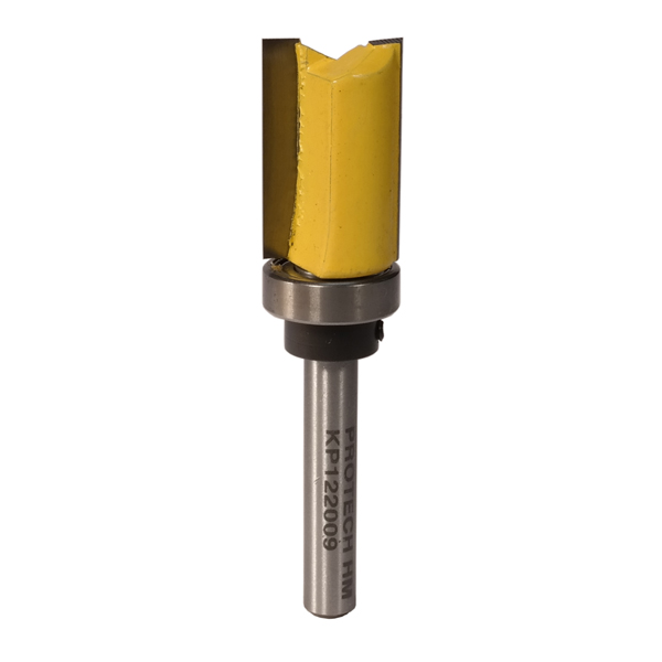 Pattern Flush Trim Bit. With Shank Mounted Bearing 16Mm X 25Mm 1/4″ Sh