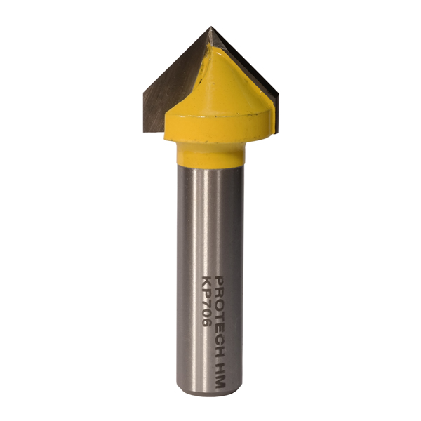 V-Groove Bit Tct 1″ X 1/2″Sh