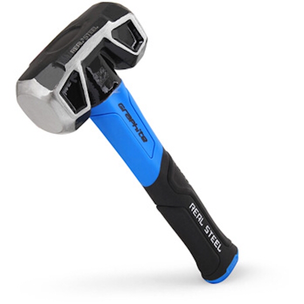 Hammer Sledge/Cross Strike 1.3Kg 3Lb Graph. Handle  Real Steel