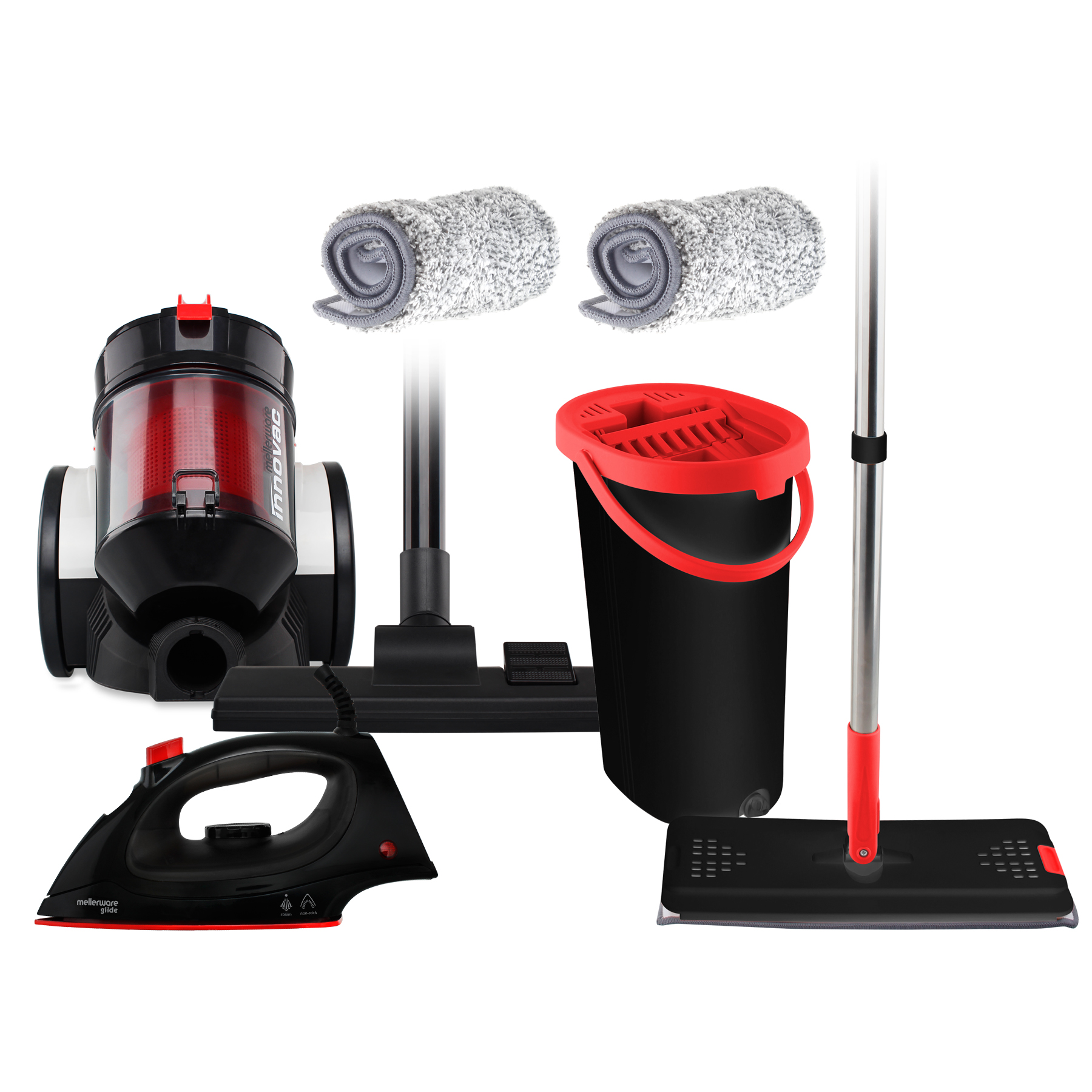 Mellerware Pack 3 Piece Vacuum Cleaner+Iron+Mop