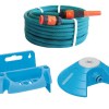 Hose Pipe Set (20m) with Fittings, Pyramid Sprinkler and Hose Reel Hanger Hose Pipe Set (20m) with Fittings, Pyramid Sprinkler and Hose Reel Hanger