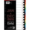 Croxley Indices Printed Jan – Dec Set (Pack of 10) Croxley Indices Printed Jan – Dec Set (Pack of 10)