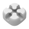 Orico Desktop Cable Cross Clip – Grey – Grey Orico Desktop Cable Cross Clip – Grey – Grey