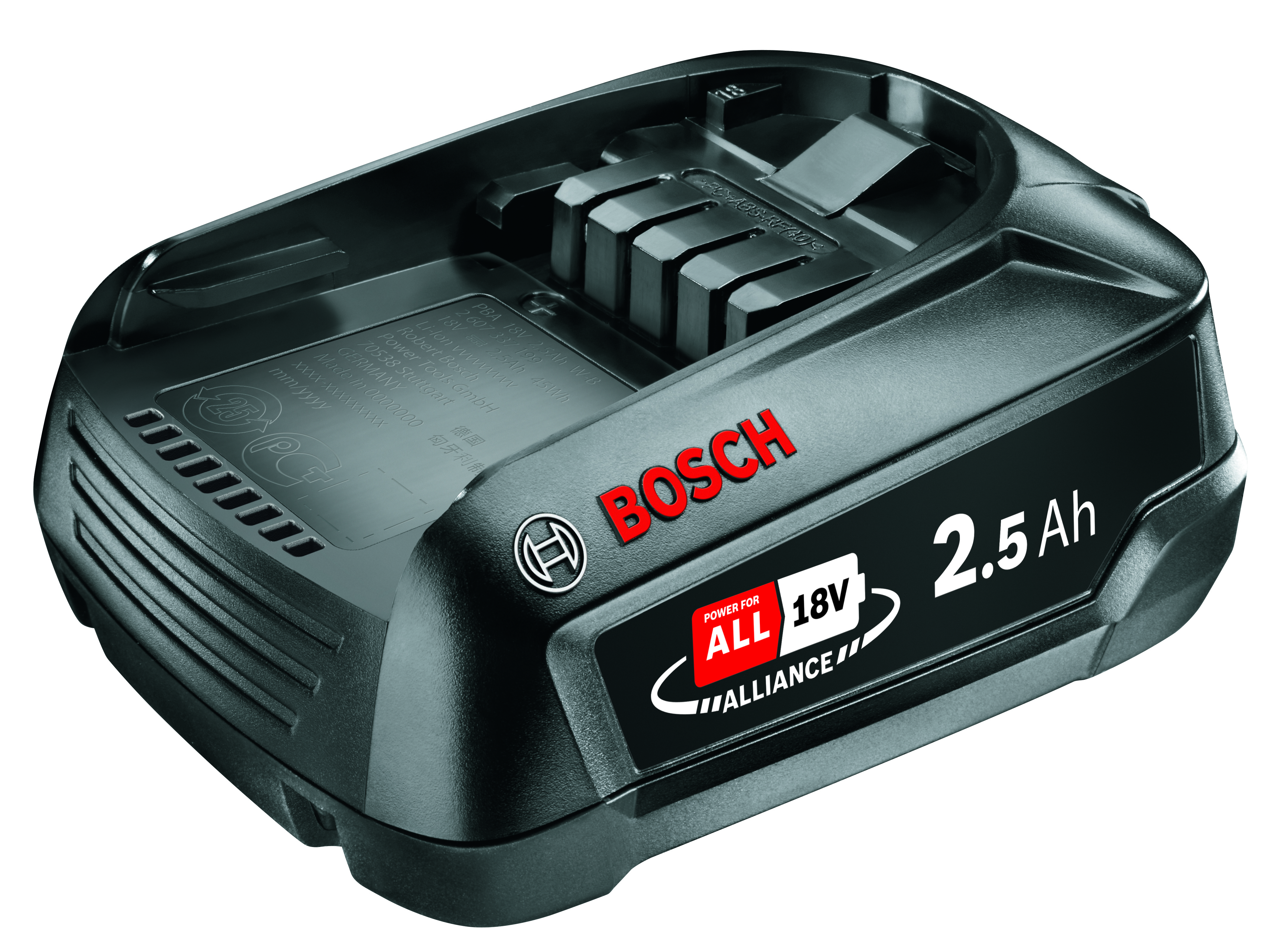 Bosch 18V Battery Pack (Model:PBA 18V 2.5Ah W-B)
