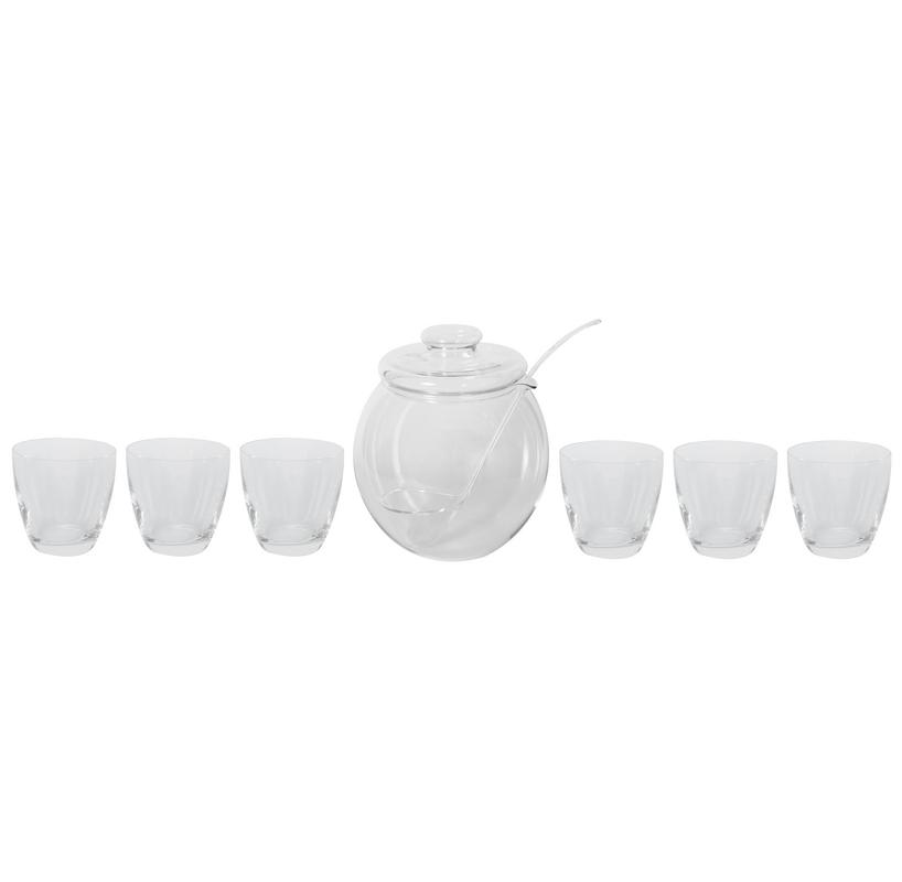 Bohemia Cristal Punch Bowl Set of 9