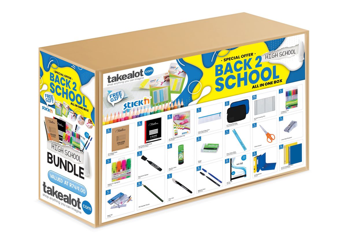 Takealot Back 2 School Pack – High School