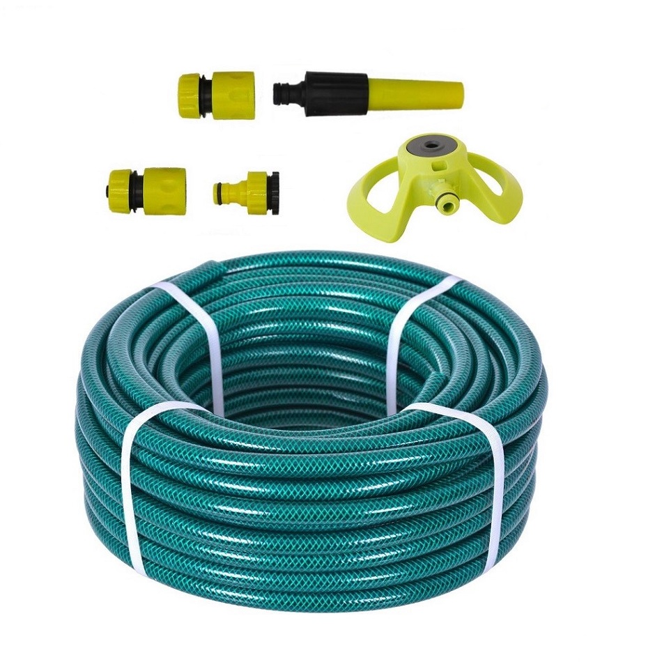 MTS 30m Hose Pipe Set with Fittings and Sprinkler (20mm 3/4)
