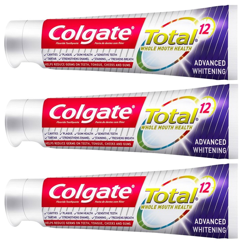 Colgate – Total Advanced Whitening Toothpaste (3 x 150ml)