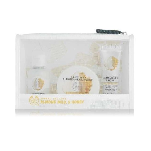 The Body Shop – Almond Milk & Honey Beauty Bag Gift Set