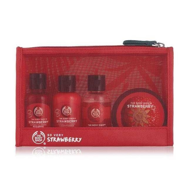 The Body Shop – Strawberry Beauty Bag Gift Set