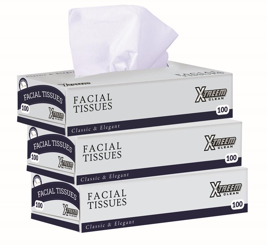 Xtreem Facial Tissues 100’s – Value Pack of 3 Boxes