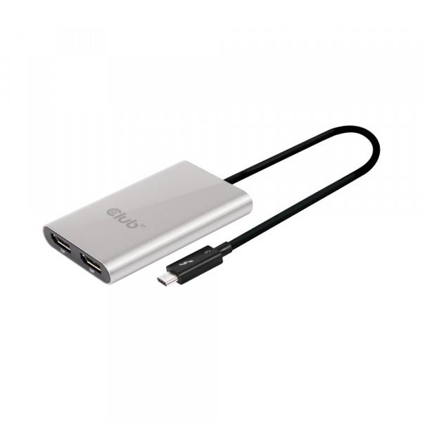 Thunderbolt 3 to 4K Dual DisplayPort