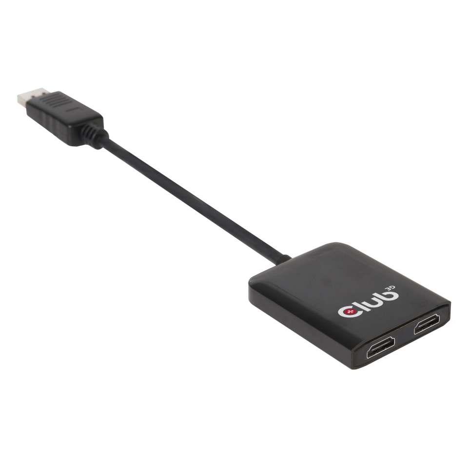 Club 3D MST Hub DisplayPort to HDMI Multi Monitor Splitter