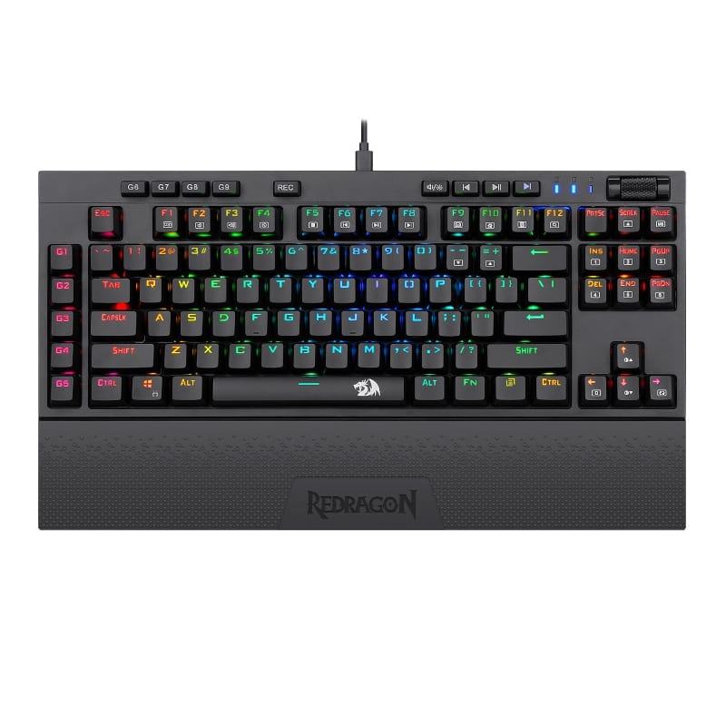 Redragon BROADSWORD PRO Tenkeyless RGB Optical Mechanical Gaming Keyboard