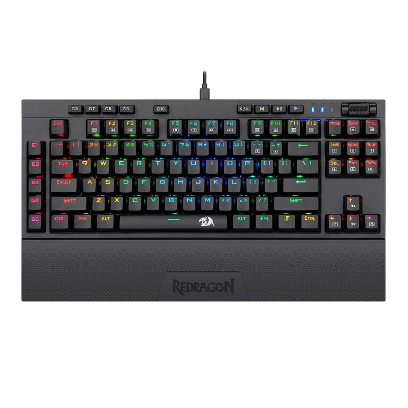 Redragon VISHNU Wireless Tenkeyless RGB Mechanical Gaming Keyboard