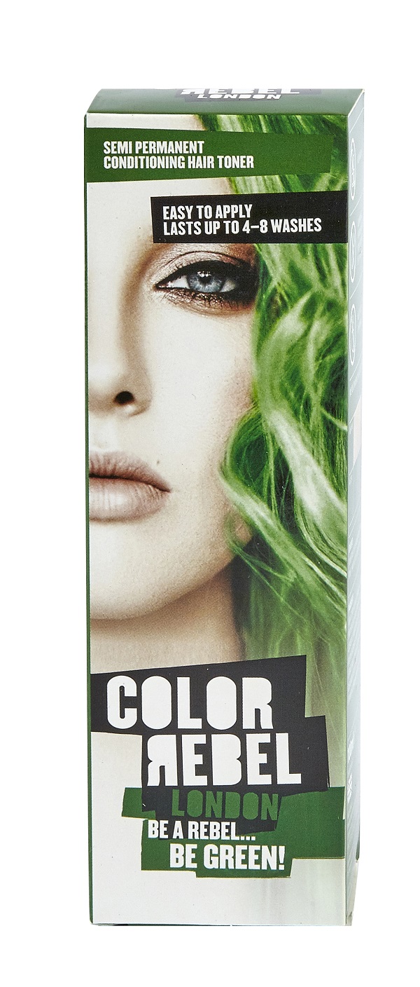 Color Rebel Semi-Perm Cond Hair Toner Green100ml