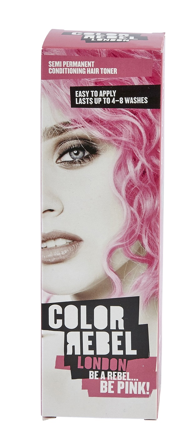 Color Rebel Semi-Perm Cond Hair Toner Pink 100ml