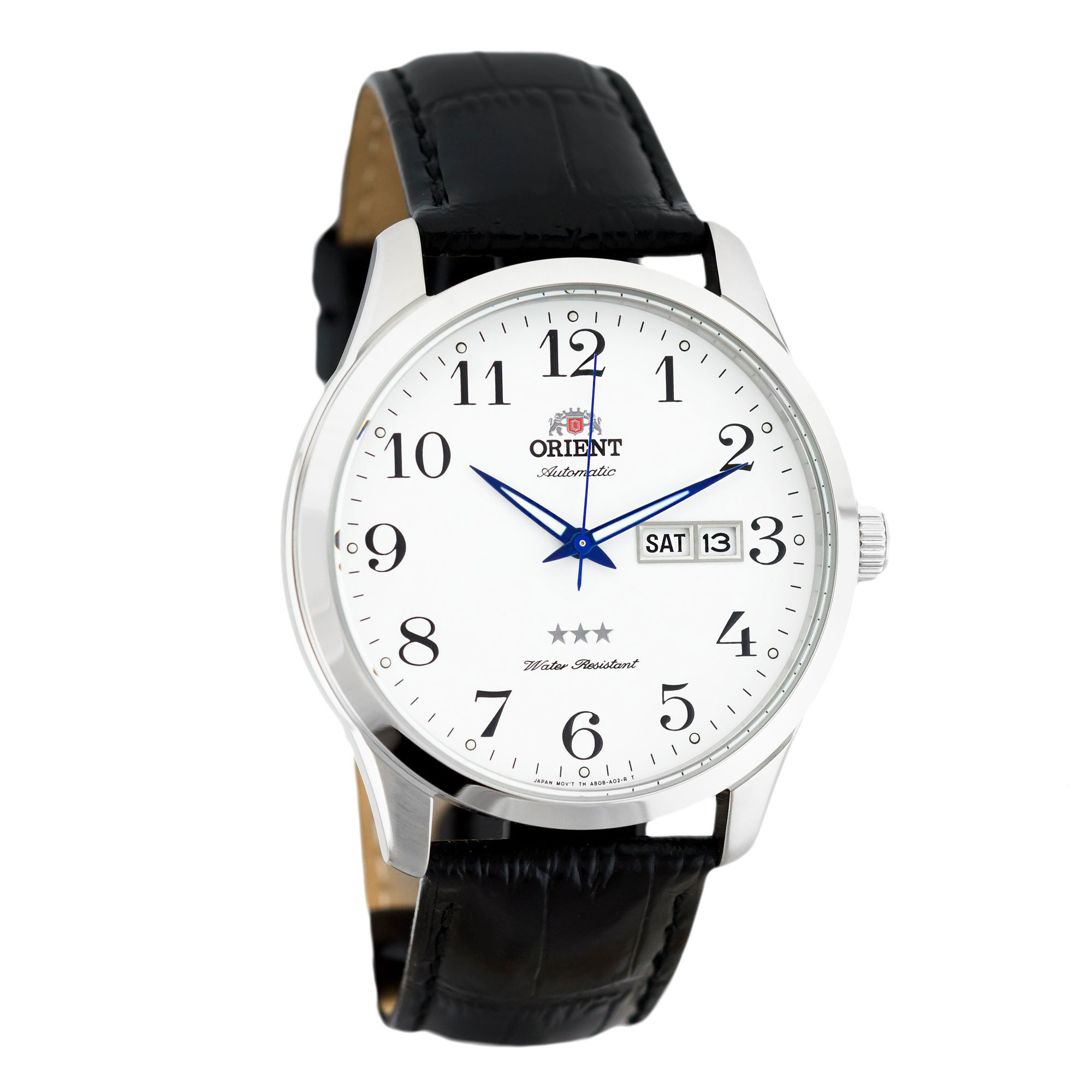 Orient 3 Star Leather Gents Automatic Analogue Watch