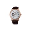 Orient Open Heart Automatic Men Watch – Brown & White Orient Open Heart Automatic Men Watch – Brown & White