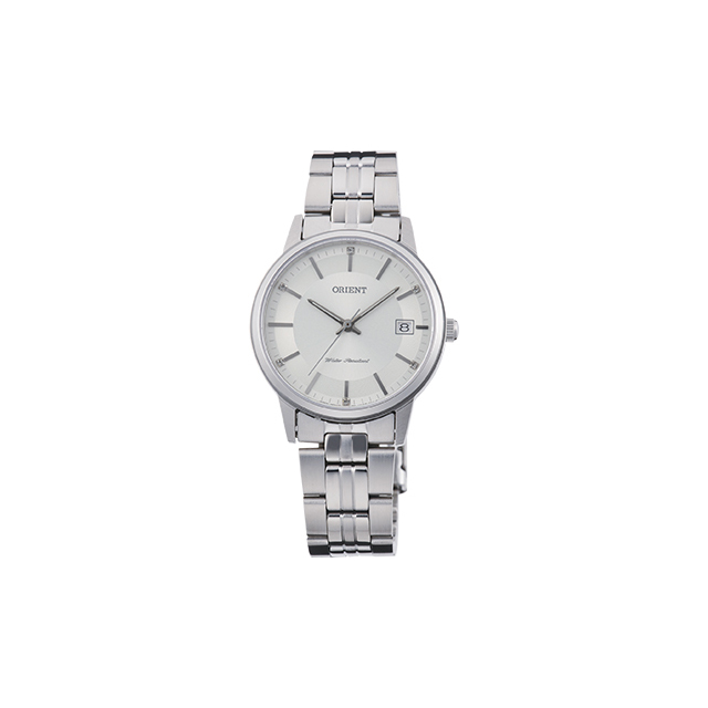 Orient Women’s Steel Bracelet and Case Quartz White Dial Watch