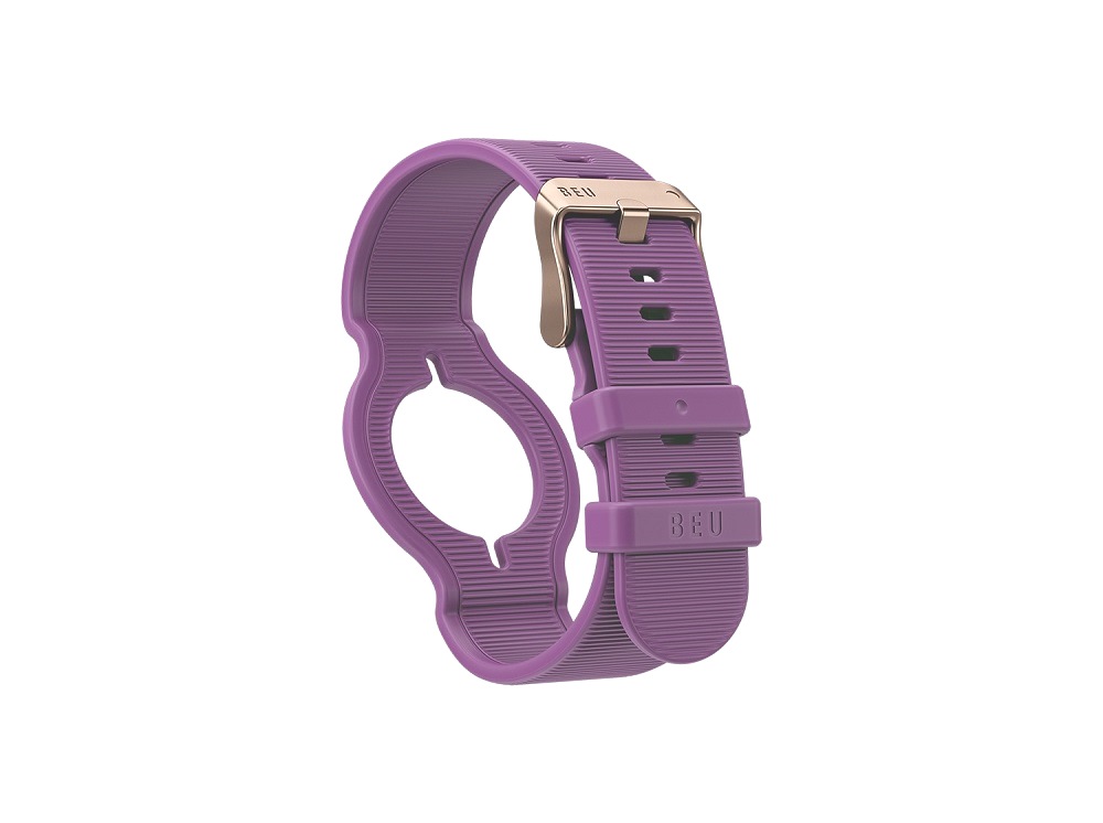Beu Purple Grape Switchstrap And Bronze Buckle