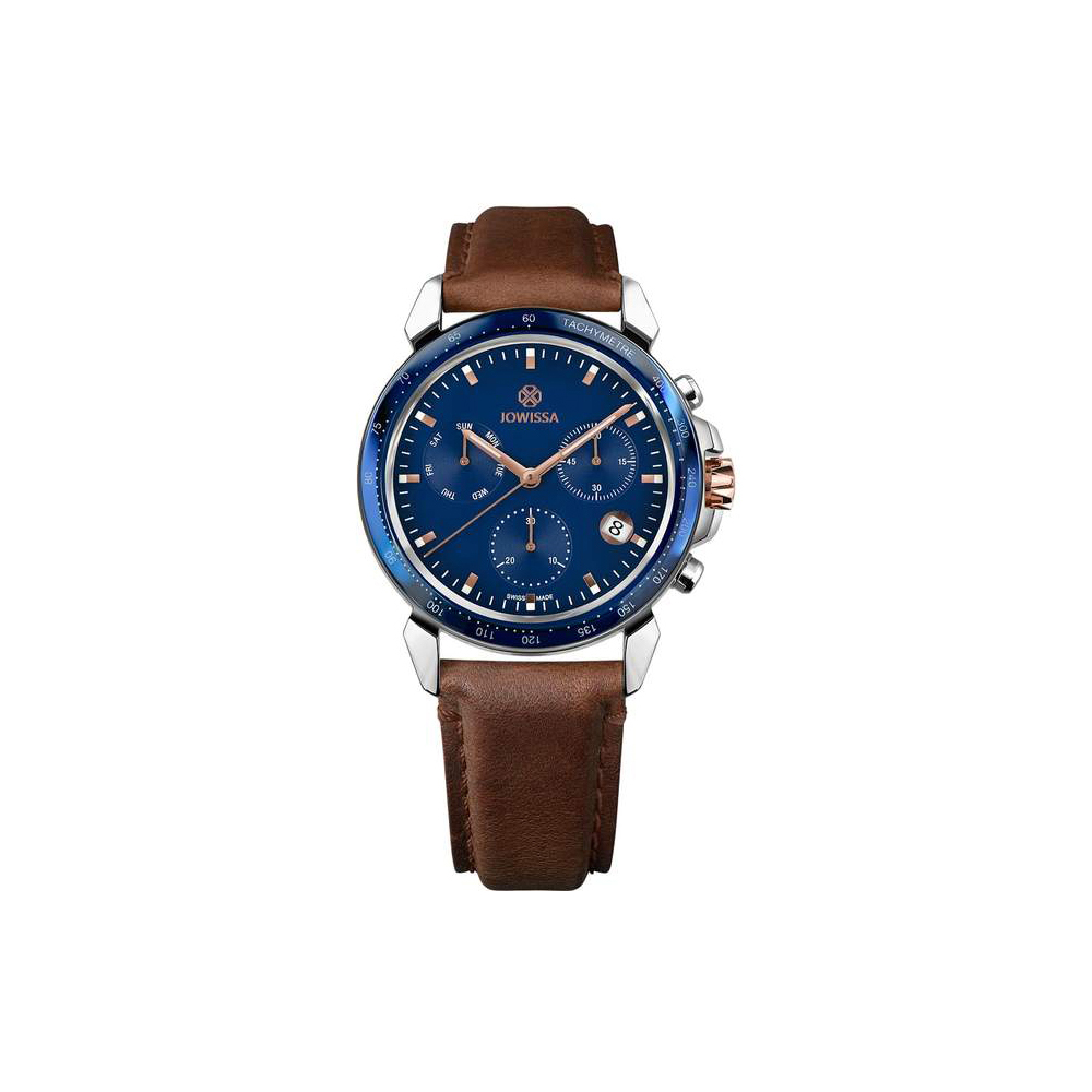 Jowissa Lewy 9 Swiss Chronograph Men’S Watch – Brown