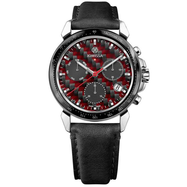 Jowissa Lewy 18 Chronograph Swiss Chronograph Men’S Watch – Black