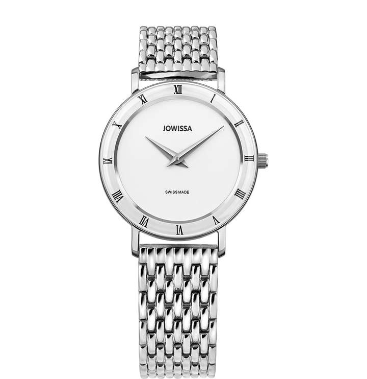 Jowissa Roma Swiss Ladies Watch – Silver & White