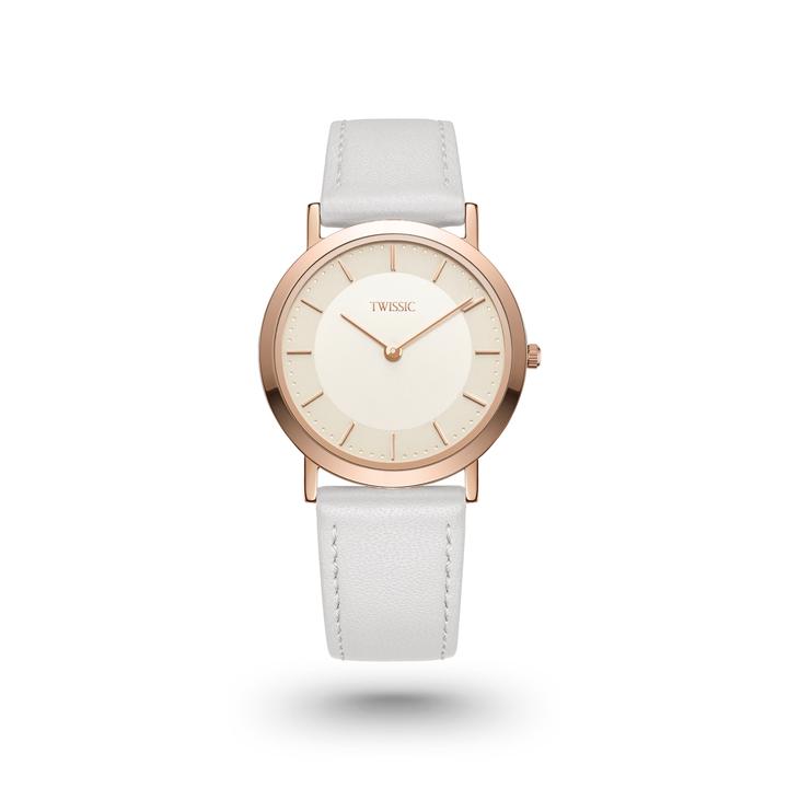 Twissic Enpointe- Rose Gold/ Ivoryline – White & Gold