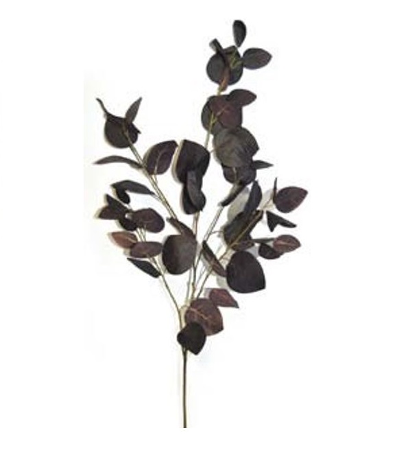 Eucalyptus 97cm Spray Burgundy