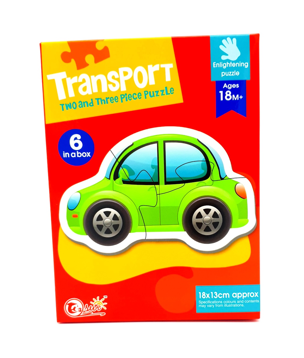 6 x Transport Puzzles